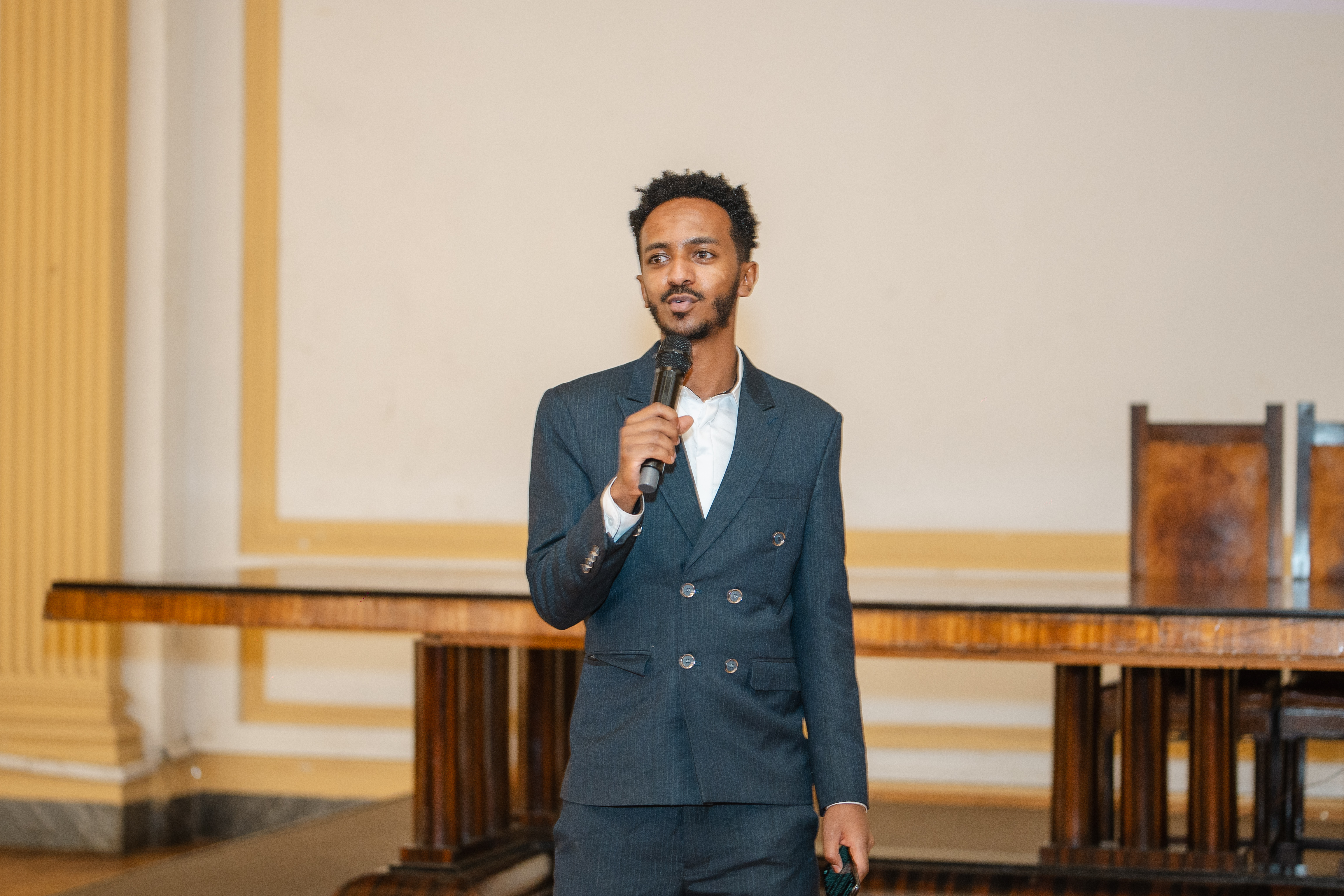 Mohammedamin Abdullah speaking